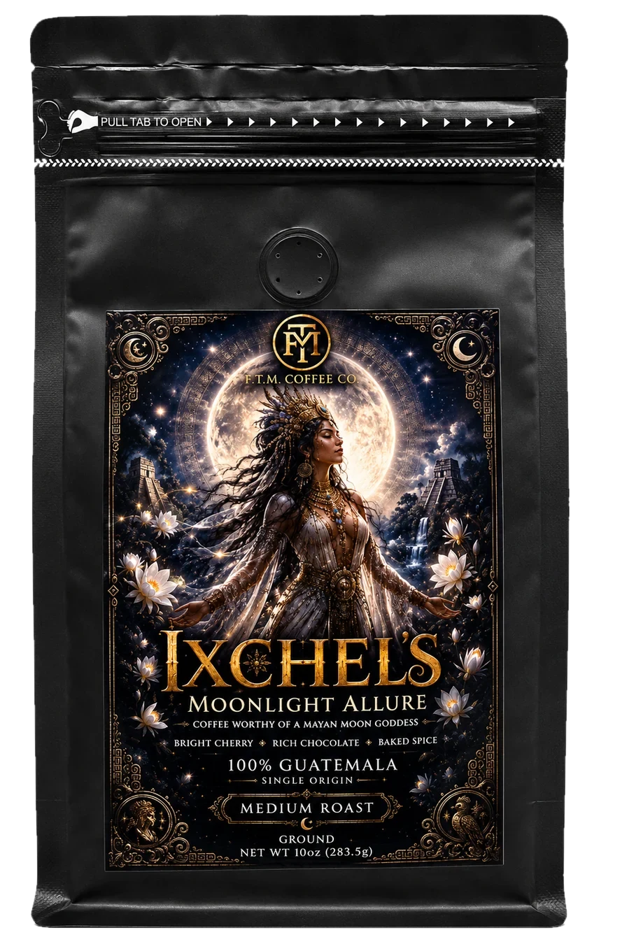 Ixchel’s Moonlight Allure coffee bag product image